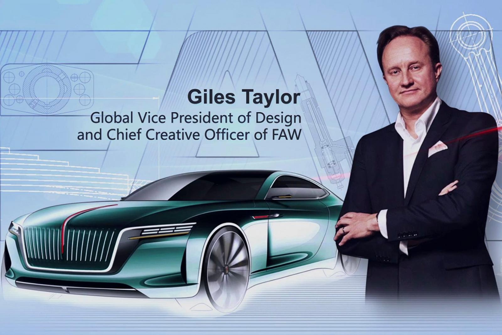 &Ocirc;ng Giles Taylor -&nbsp;Ph&oacute; chủ tịch to&agrave;n cầu ki&ecirc;m Giám đ&ocirc;́c sáng tạo Hongqi 1