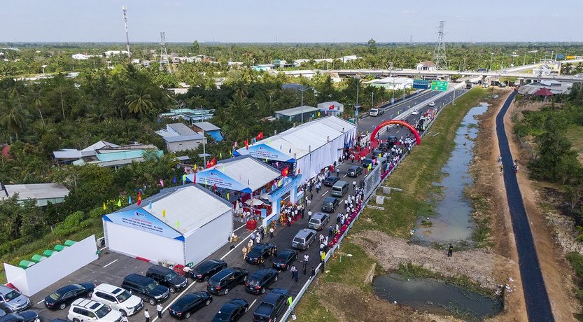 lễ thông xe cao tốc Trung Lương - Mỹ Thuận