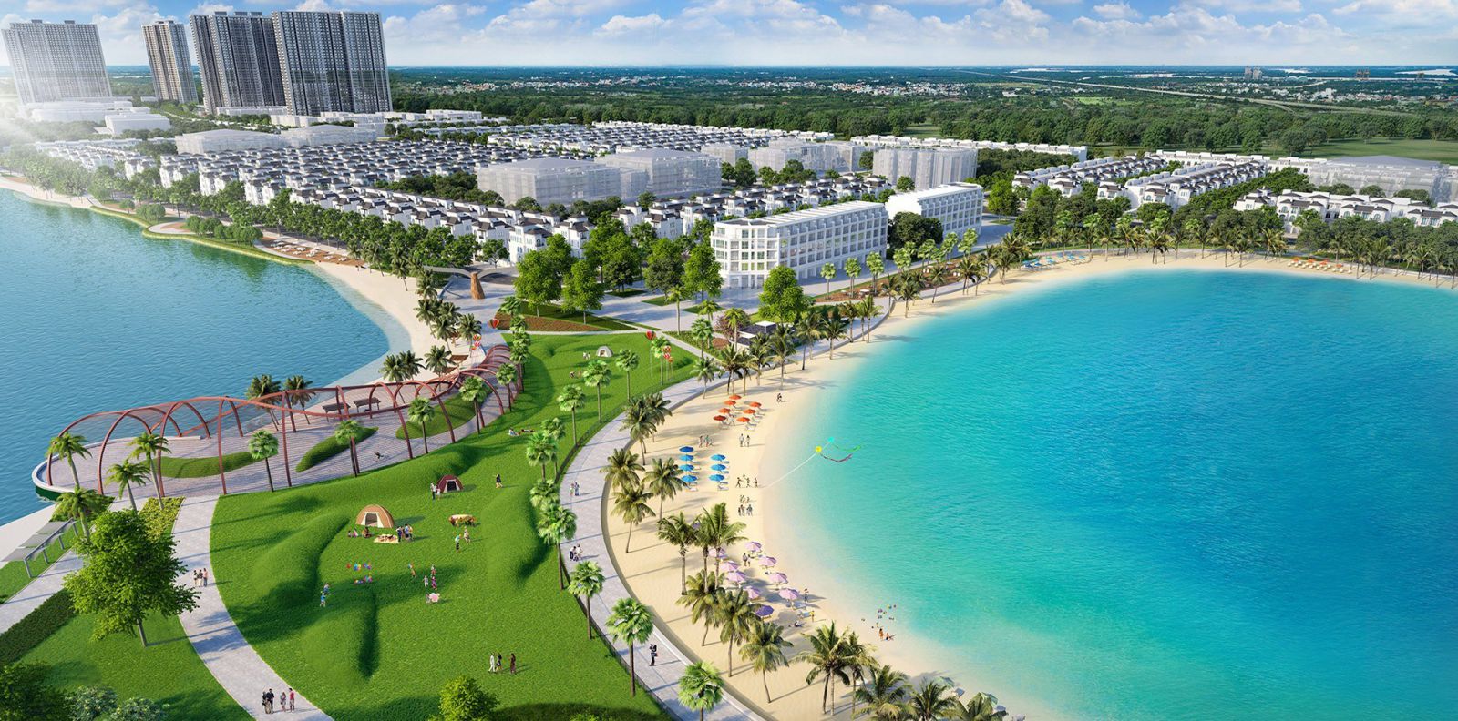 Phân khu thấp tầng tại dự án Vinhomes Ocean Park 