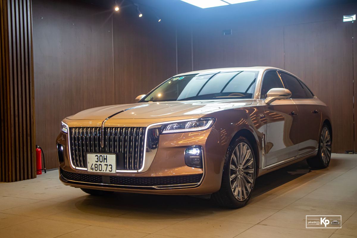B&oacute;c tem xe sang Trung Quốc Hongqi H9 2022 mới ra mắt Việt Nam Rẻ hơn Mercedes-Benz E-Class, nhưng đấu S-Class a1