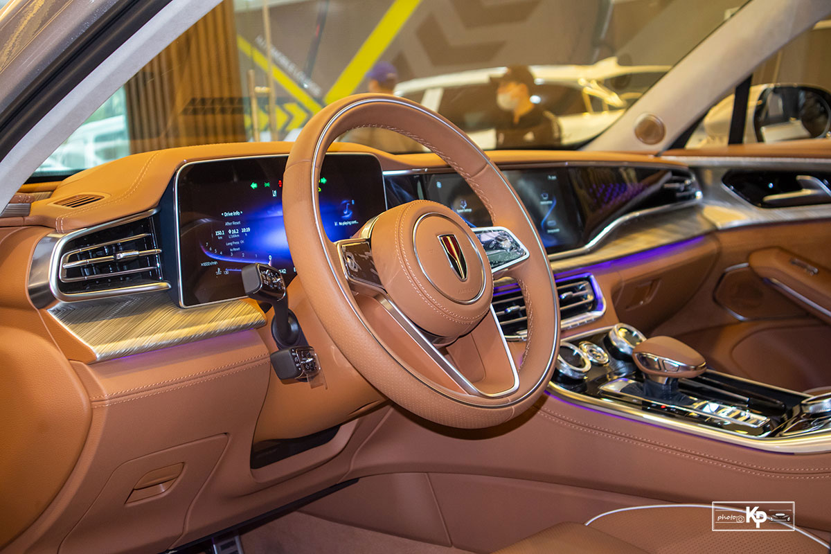 B&oacute;c tem xe sang Trung Quốc Hongqi H9 2022 mới ra mắt Việt Nam Rẻ hơn Mercedes-Benz E-Class, nhưng đấu S-Class a13