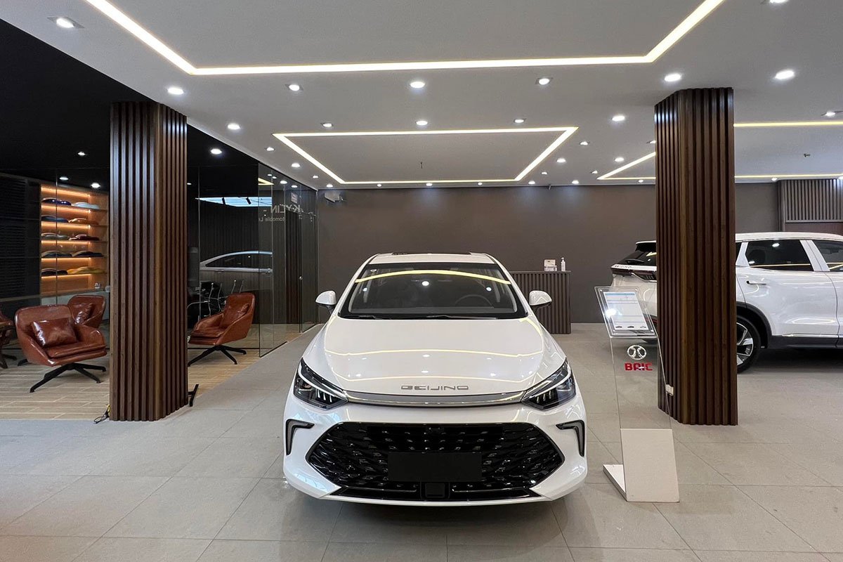 Beijing U5 Plus được định vị trong ph&acirc;n kh&uacute;c sedan hạng C.