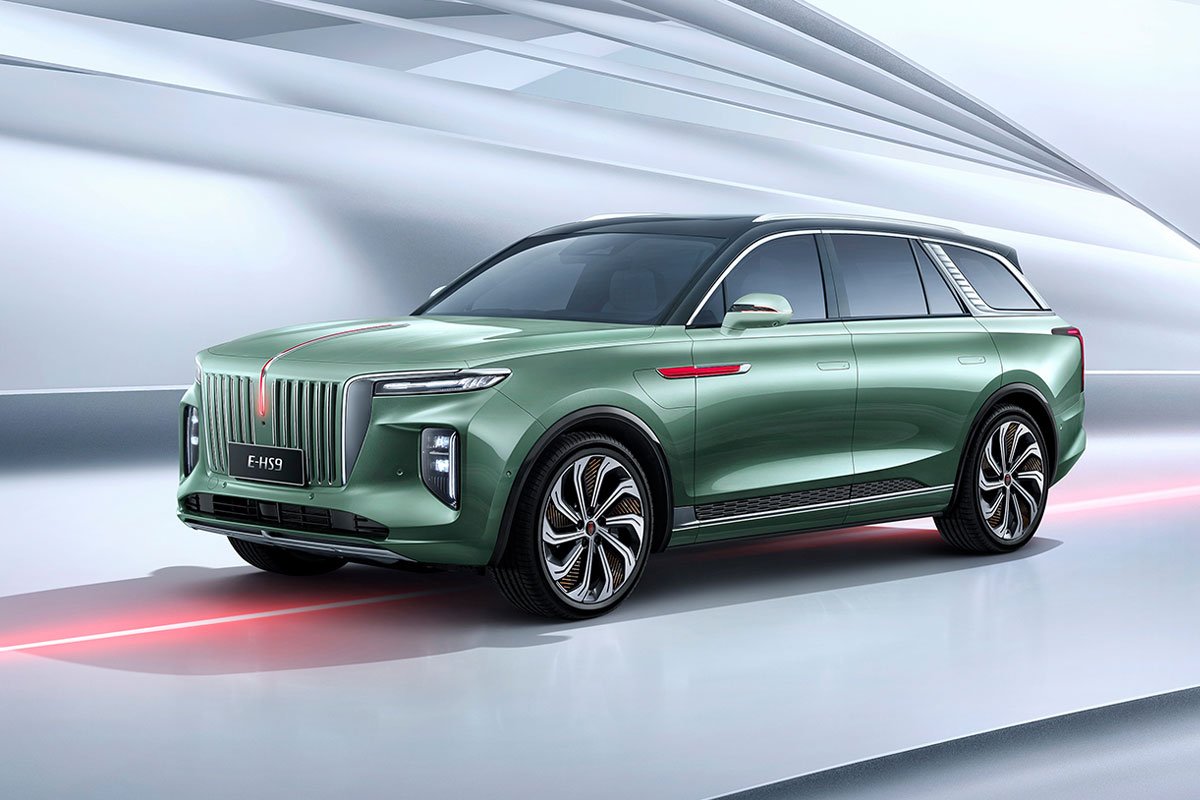 Hongqi E-HS9 l&agrave; mẫu SUV điện.