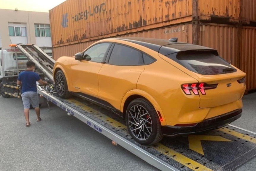 Ford Mustang Mach-E hiện tại đã có mặt tại Hà Nội. 1