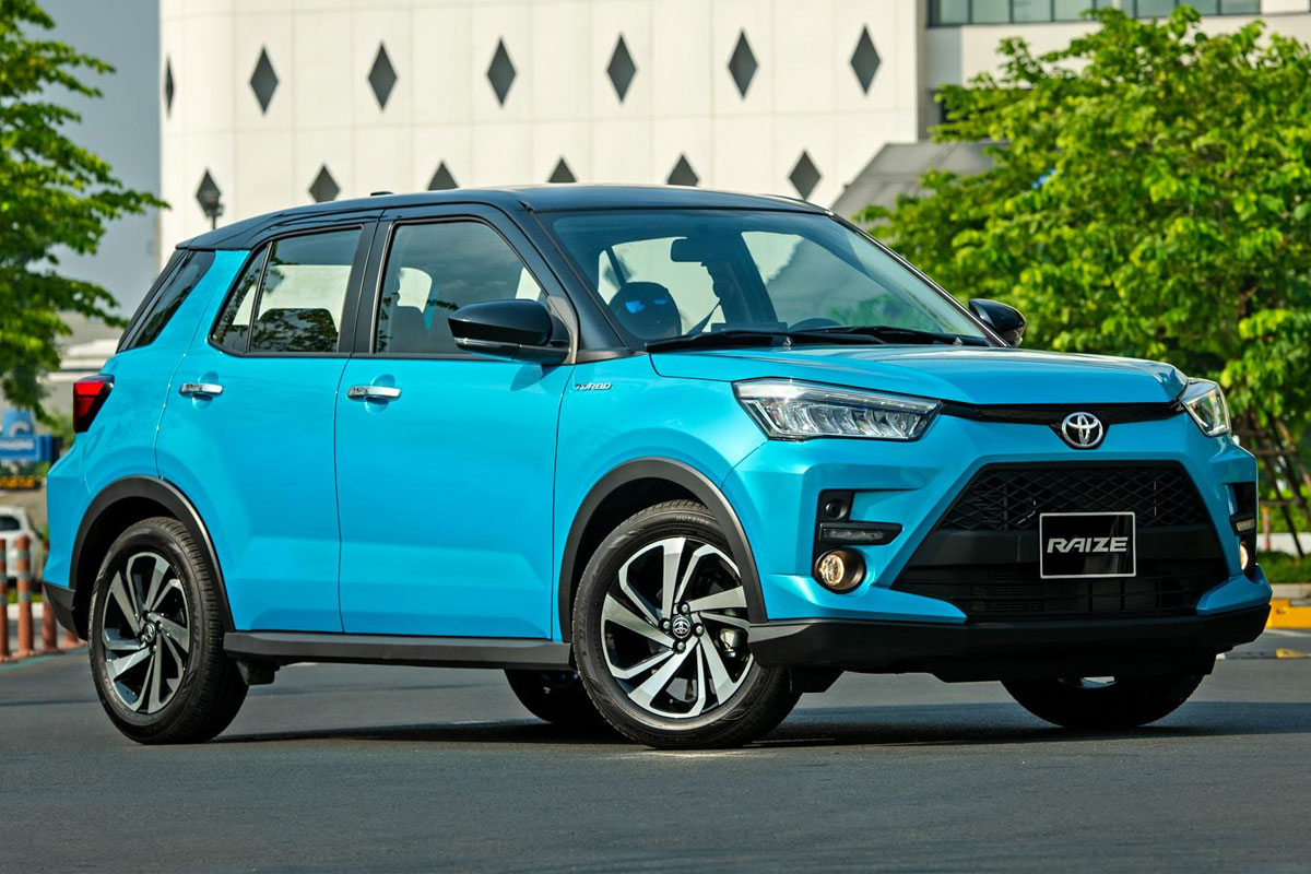 Toyota Raize nhận được nhiều sự quan t&acirc;m.