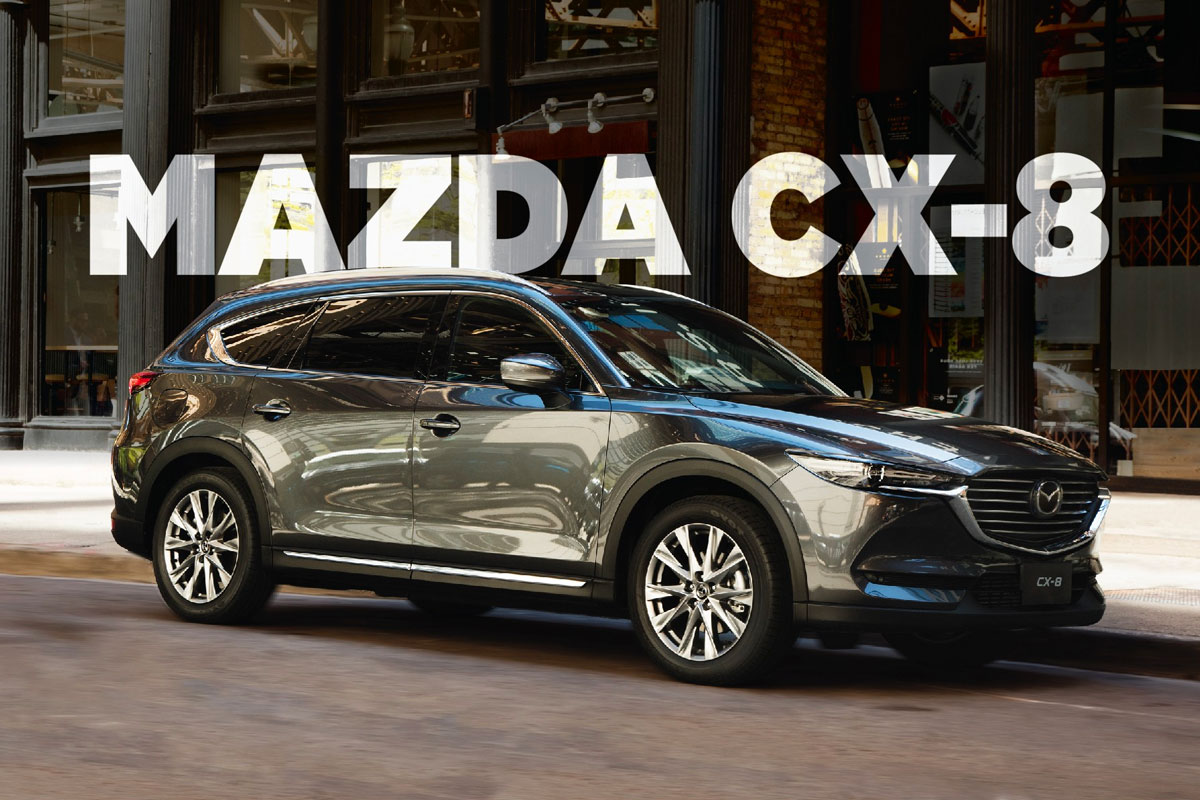 Mazda CX-8 hiện được Thaco lắp ráp trong nước.
