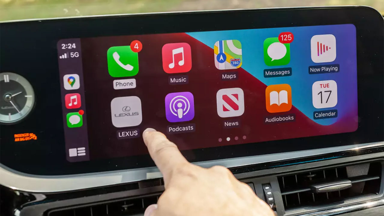 Android auto v&agrave; Apple CarPlay kh&ocirc;ng d&acirc;y.