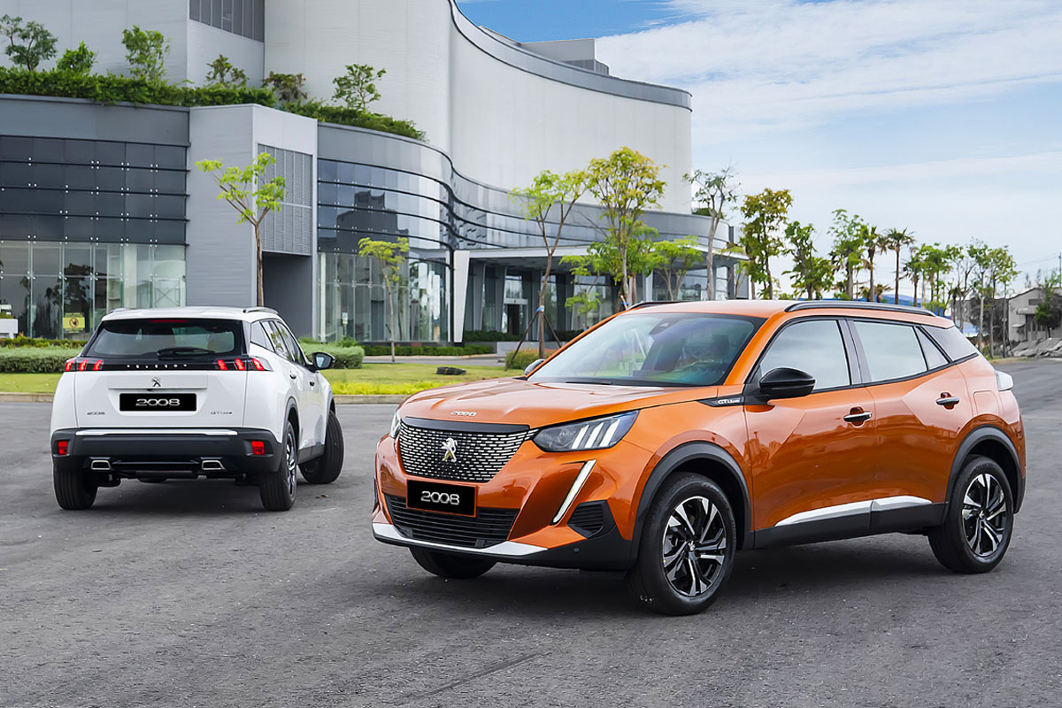 Bộ đôi Peugeot 2008 và 3008 đồng loạt tăng giá, cao nhất tới 20 triệu.