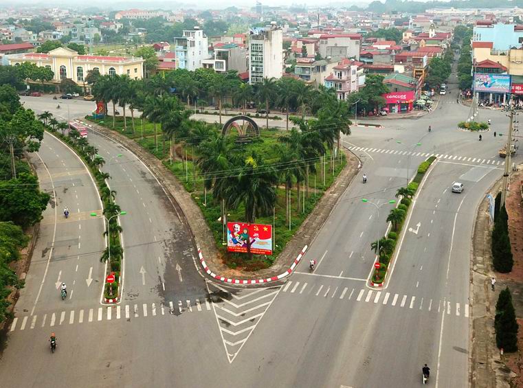 Một góc thị xã Sơn Tây, TP. Hà Nội