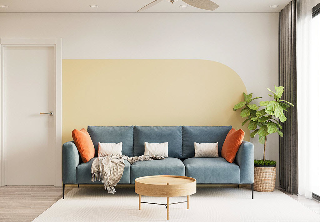 Với chủ nghĩa tối giản chủ đạo, căn hộ 80m2 như rộng thoáng hơn so với diện tích thực.
