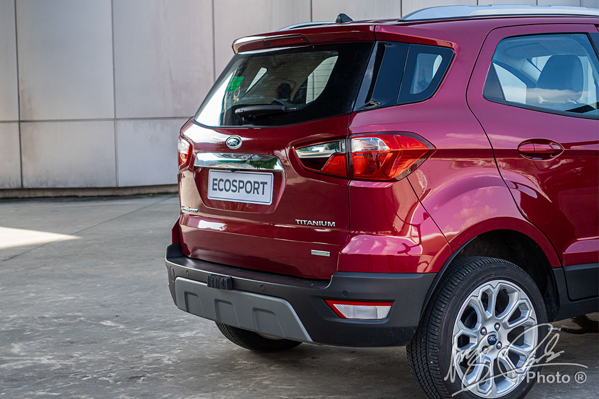 Ford EcoSport phiên bản nâng cấp đã loại bỏ lốp dự phòng 1