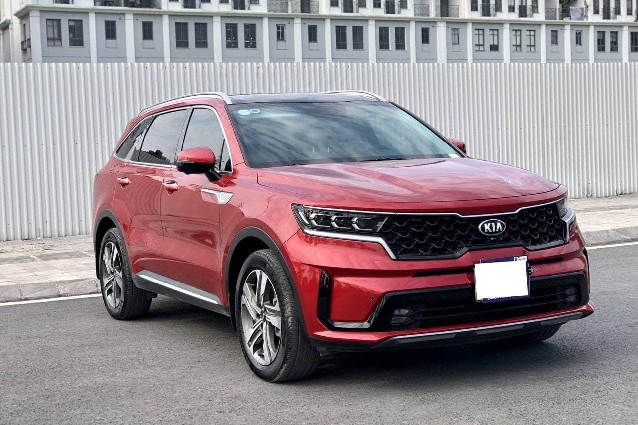 KIA Sorento Premium đời 2021, 7 chỗ hình thức còn khá mới. 1