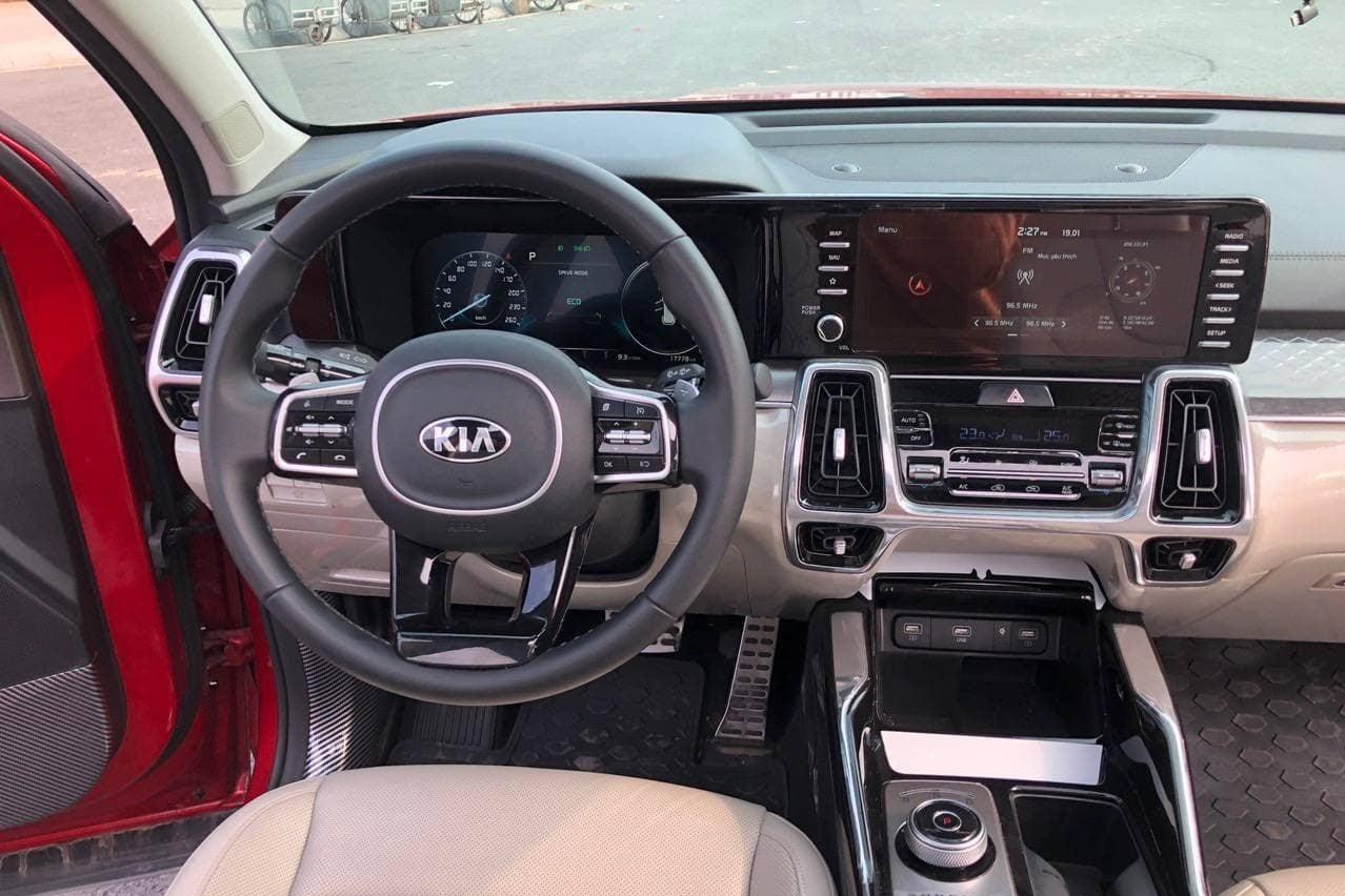 Nội thất xe KIA Sorento