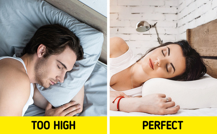 Gối cao su non được nhiều người ưa chuộng.
