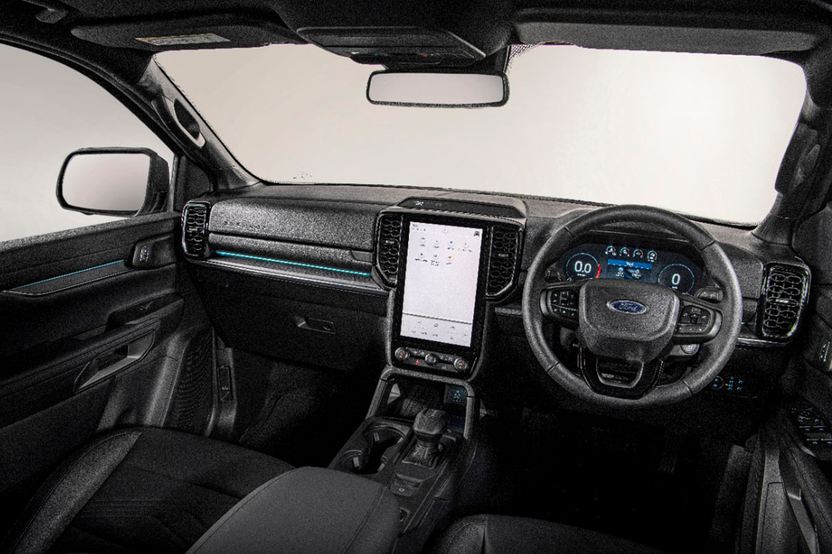 Nội thất Ford Everest 2022.