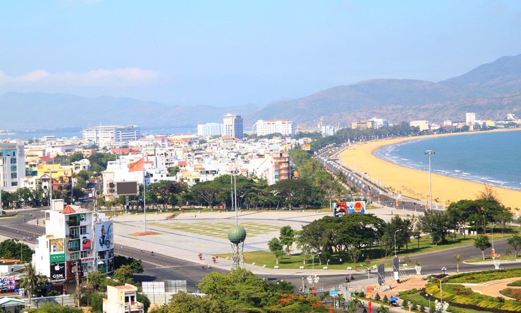 Một góc TP. Quy Nhơn, tỉnh Bình Định.