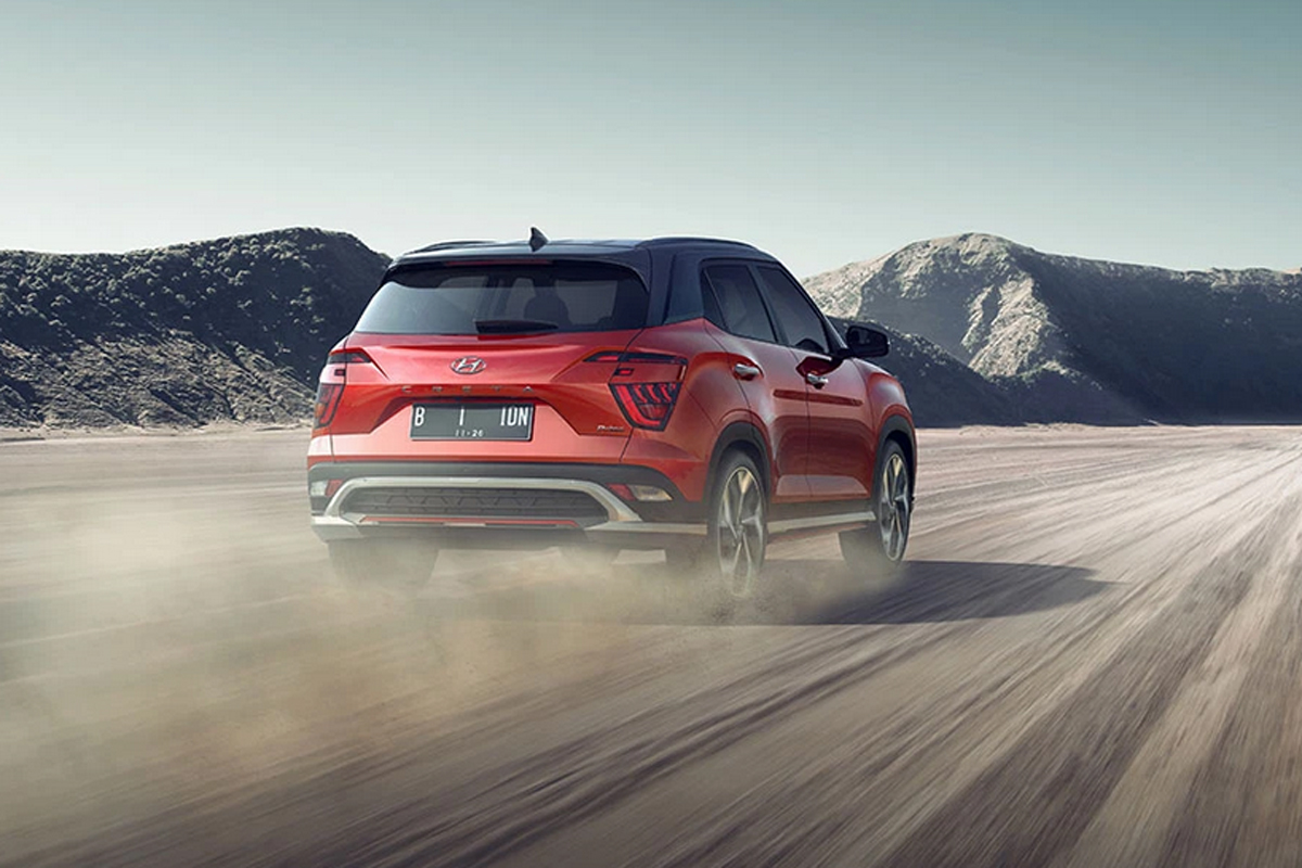 Hyundai Creta 2022 sở hữu h&igrave;nh d&aacute;ng kh&aacute; giống Hyundai Tucson 1
