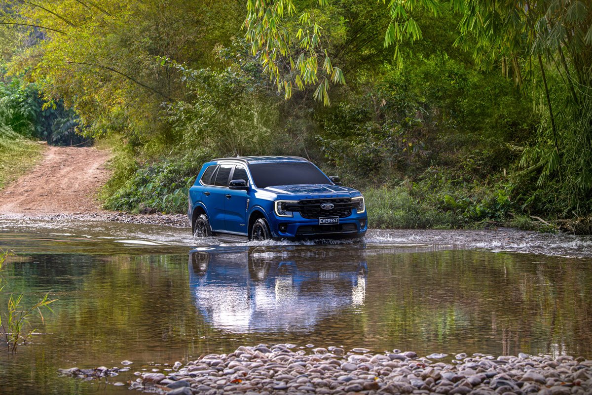 Ford Everest 2022 được phát triển dựa trên nền tảng khung gầm của Ford Ranger thế hệ mới 1