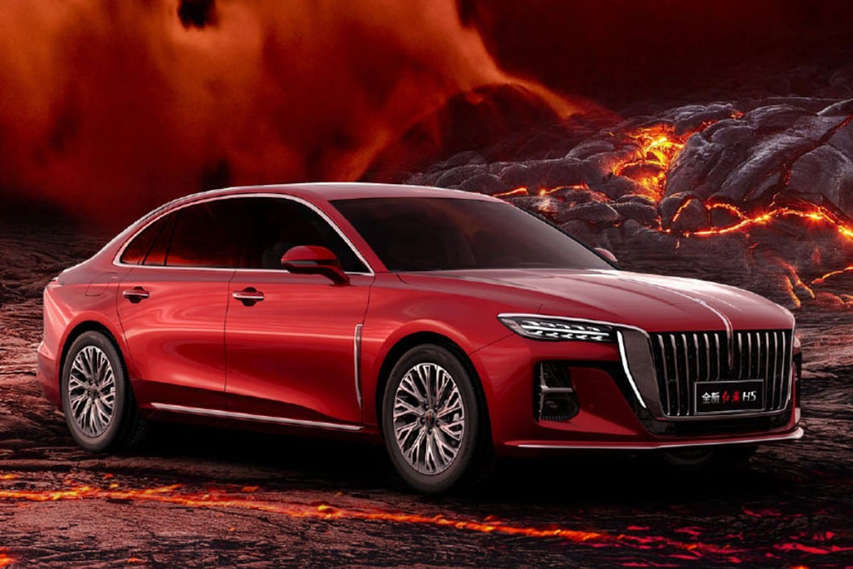 Hongqi H5 dự kiến ra mắt tại triển l&atilde;m &ocirc; t&ocirc; Bắc Kinh.