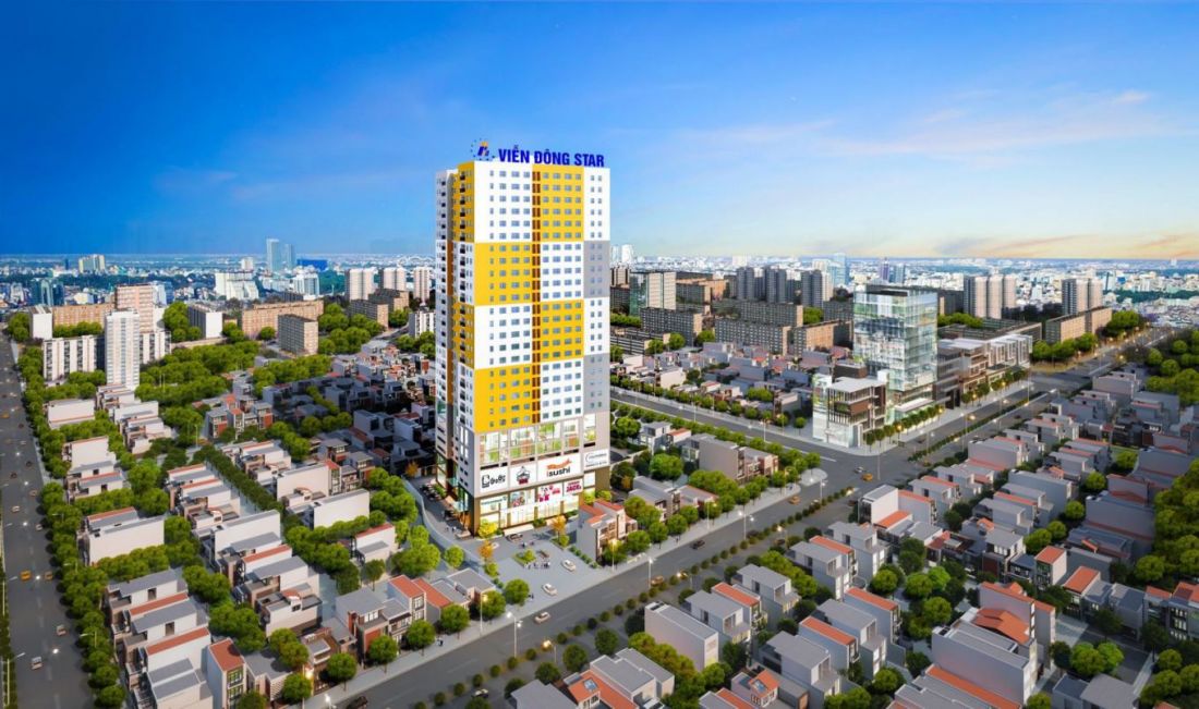 Phối cảnh dự án chung cư Viễn Đông Star
