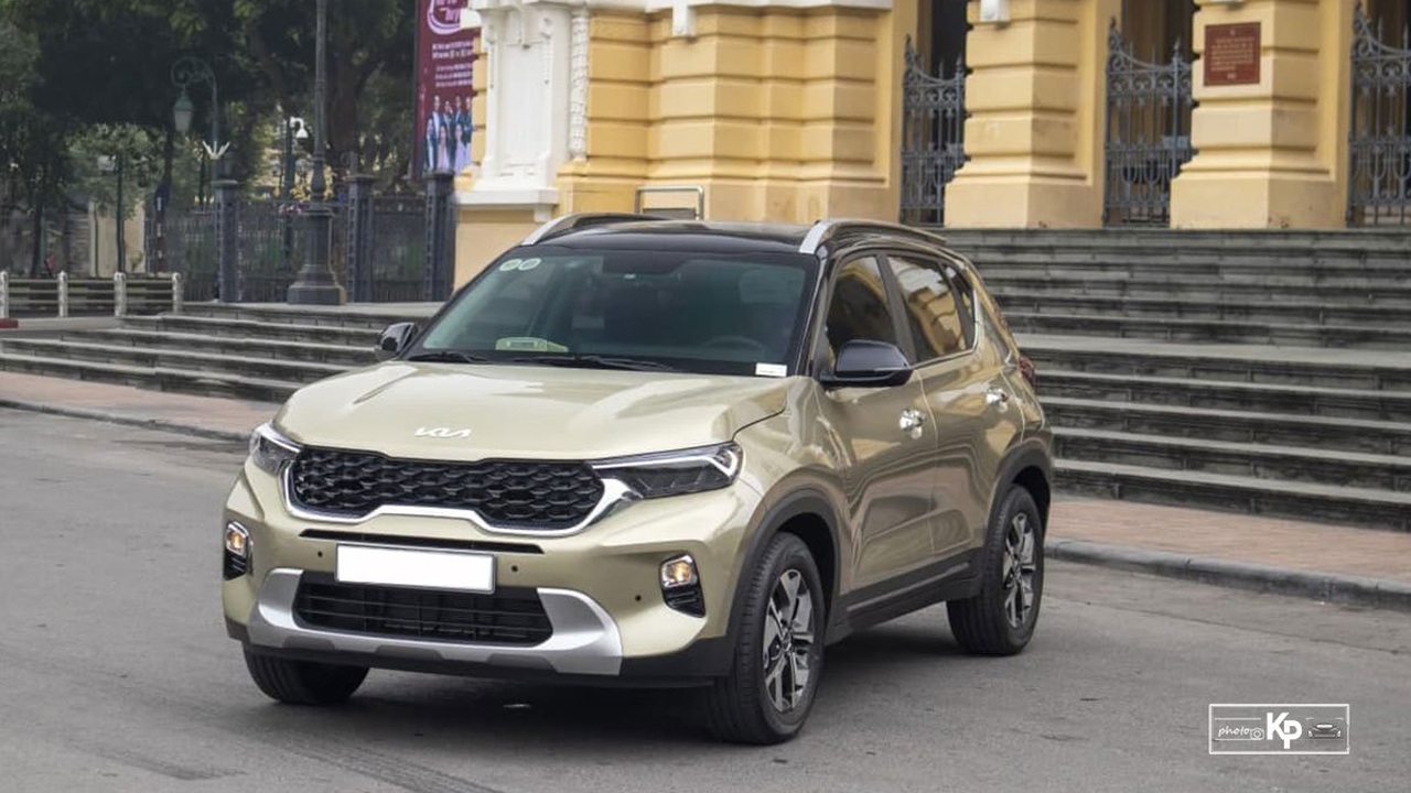 KIA Sonet gây ấn tượng với thiết kế bắt mắt. 1