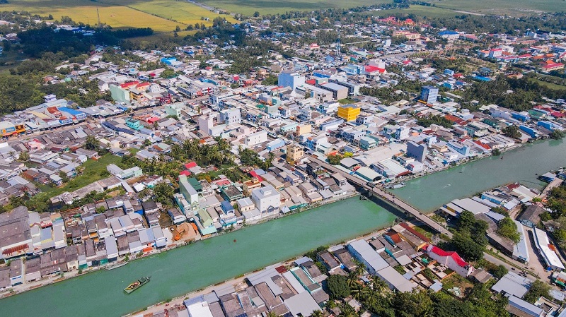 Những đô thị có vị trí ven sông luôn thừa hưởng sự sầm uất sung túc vượt trội
