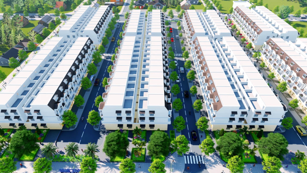 Phối cảnh dự án DTA Garden House Bắc Ninh