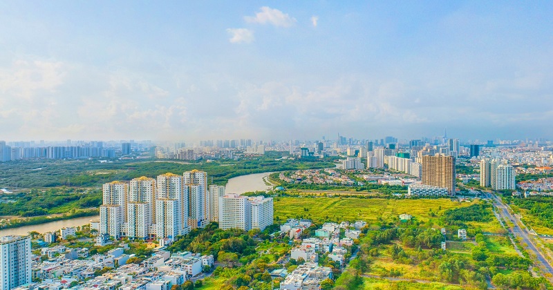 View nhìn từ Viva Plaza