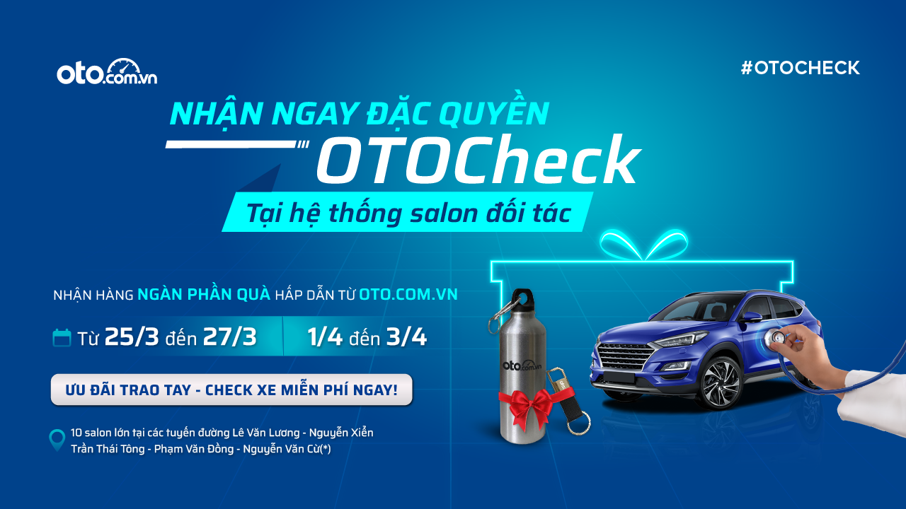 Chuỗi sự kiện MUA XE AN TÂM CÙNG OTOCHECK: Trao đặc quyền tận tay khách hàng