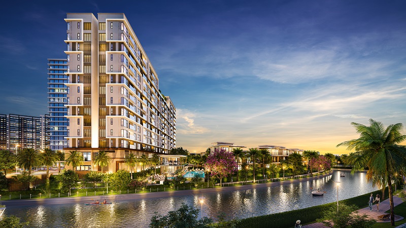 Phối cảnh căn hộ biệt lập Flora Panorama 