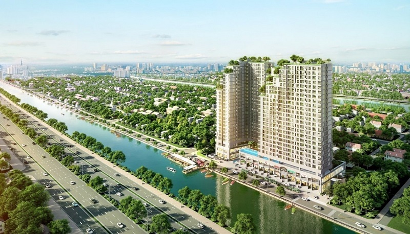 Dự án D-Aqua tọa lạc ngay trung tâm quận 8