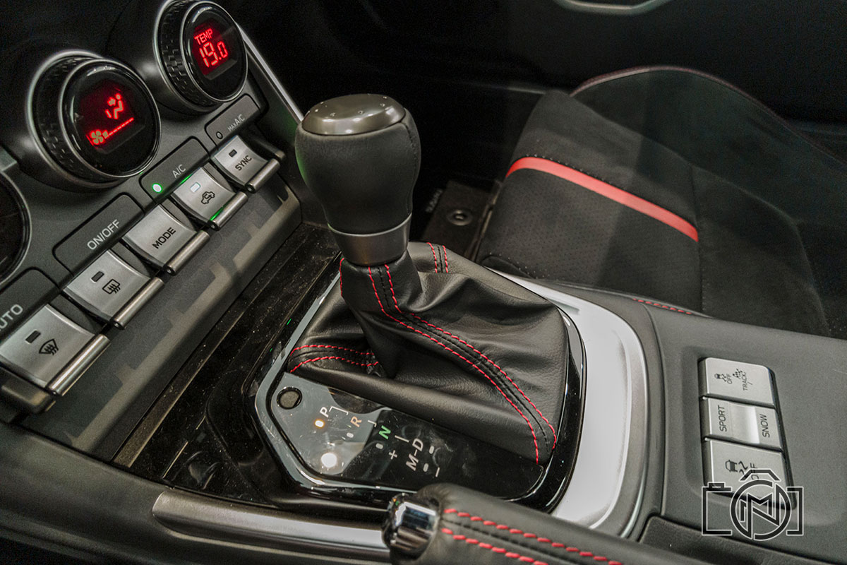 Hộp số tự động 6 cấp Subaru BRZ 2022.