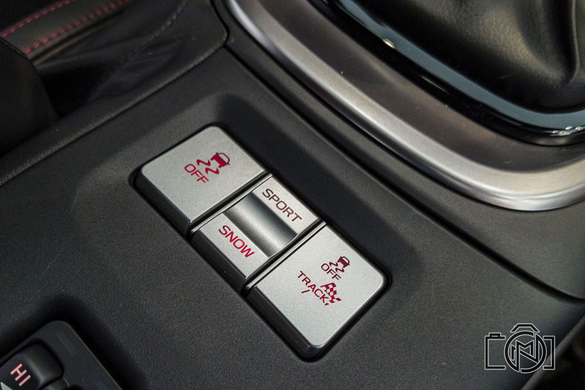 Chế độ l&aacute;i Subaru BRZ 2022.