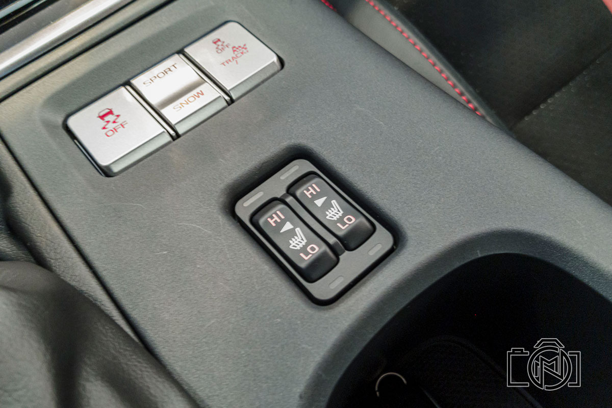 Sấy gh&ecirc; của Subaru BRZ 2022.