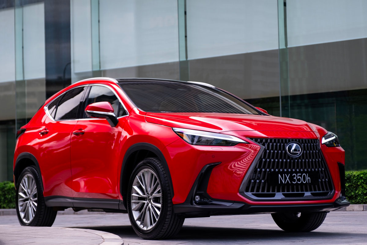 Th&ocirc;ng số kỹ thuật Lexus NX 2022: Ngoại thất.