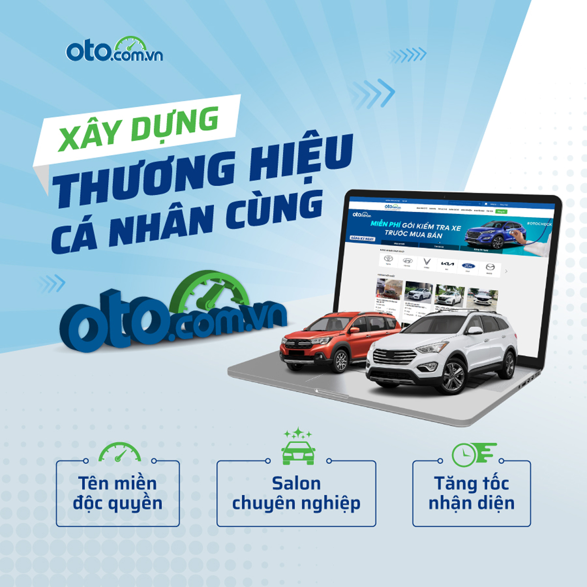 Sở hữu "T&ecirc;n miền độc quyền&rdquo;, đăng tin thả ga.