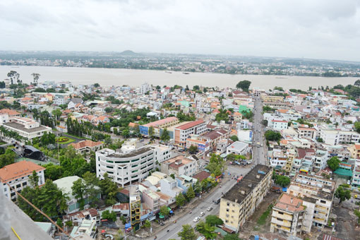 Một góc TP. Biên Hòa, tỉnh Đồng Nai.