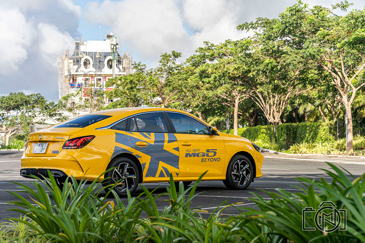 Ảnh Tổng quát xe MG 5 2021