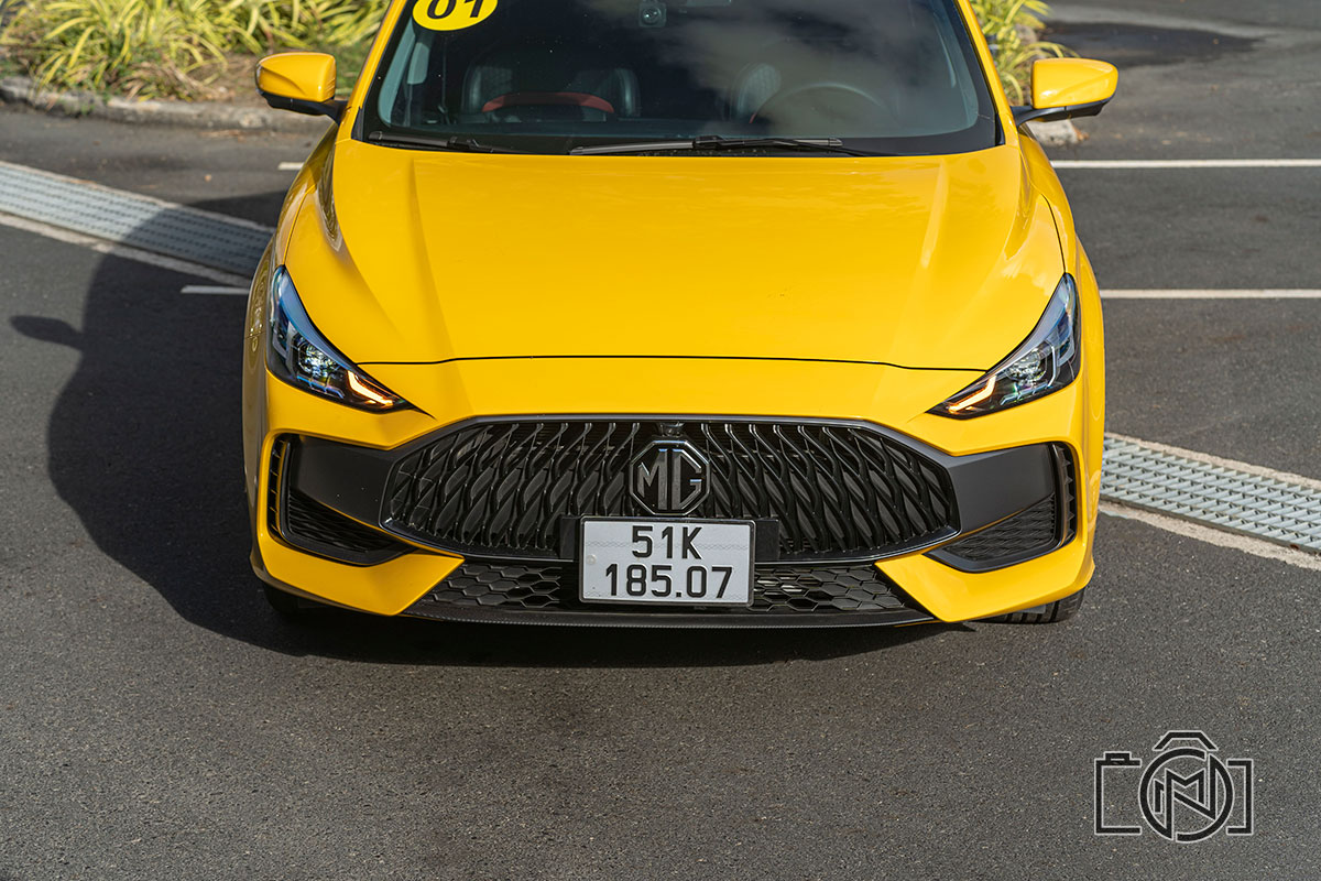 Ảnh đầu xe MG 5 2022