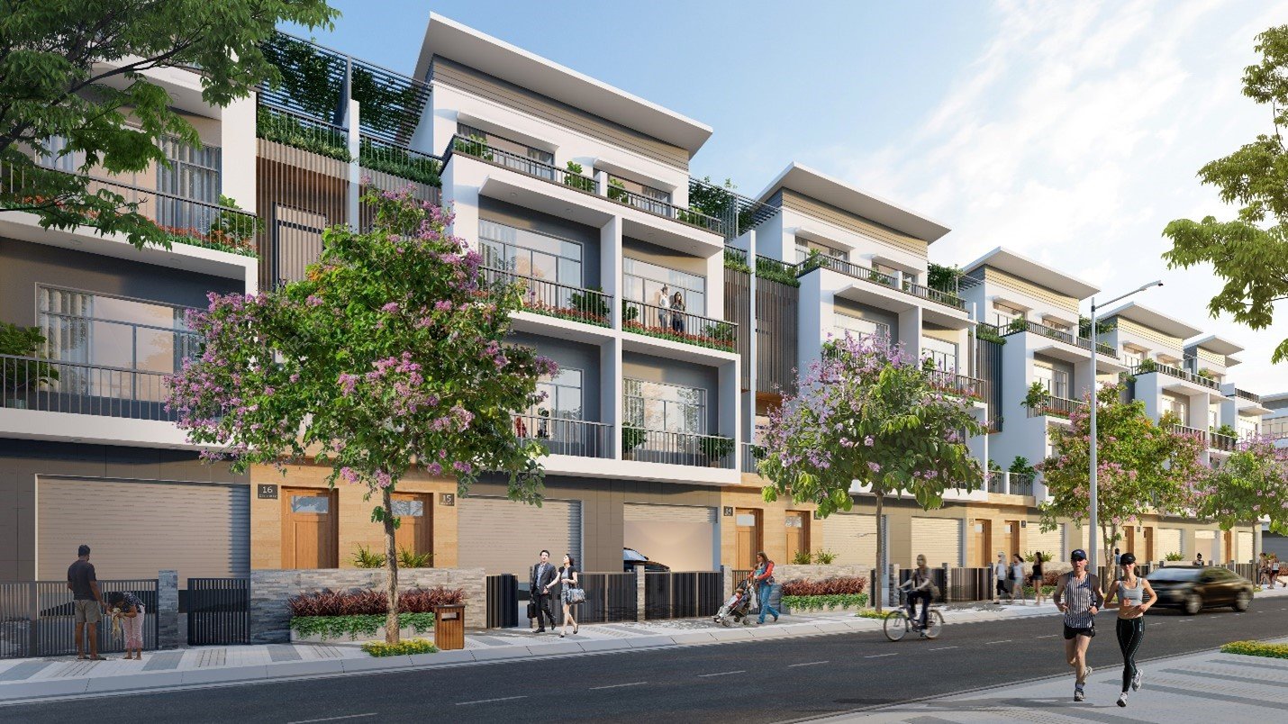 Nh&agrave; phố tại dự &aacute;n T&T City Millennia tạo sức h&uacute;t tr&ecirc;n thị trường.
