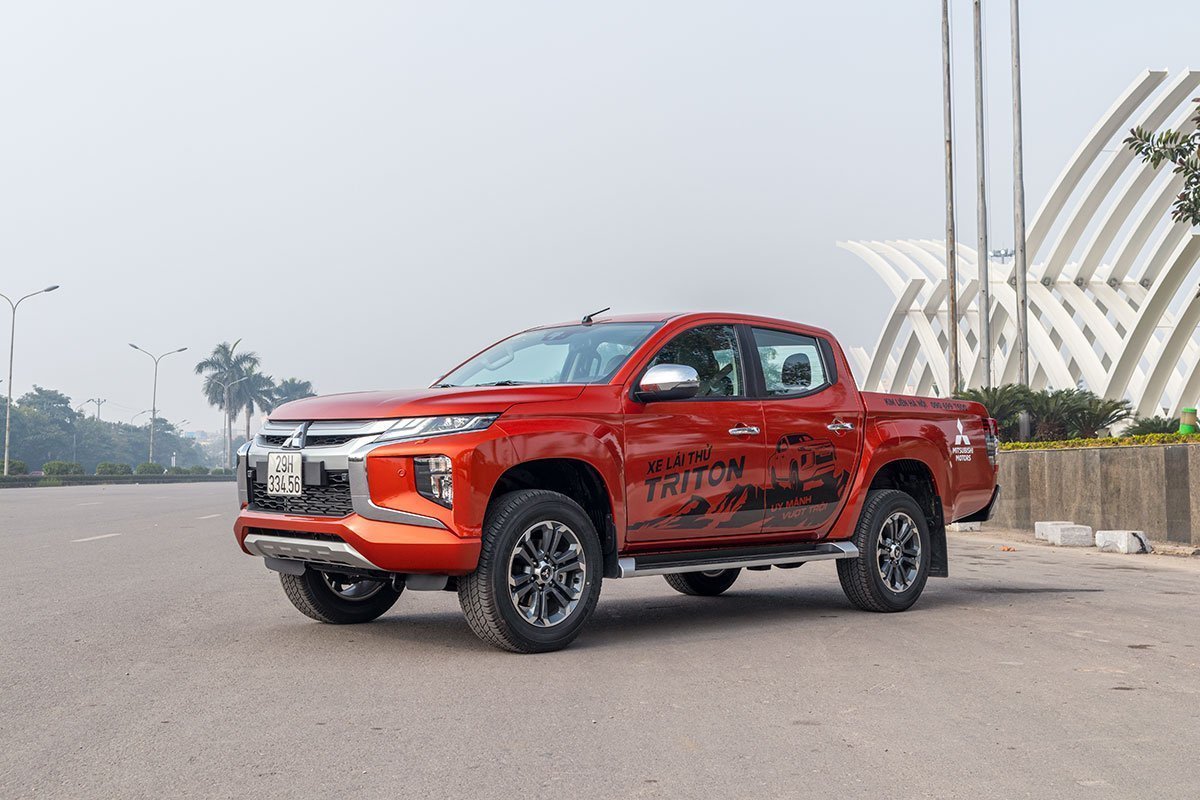 Mitsubishi Triton cũng ghi nhận tăng trưởng doanh số trong th&aacute;ng 3.