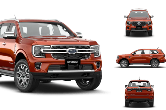 Ford Everest 2022 có thêm màu ngoại thất mới 1