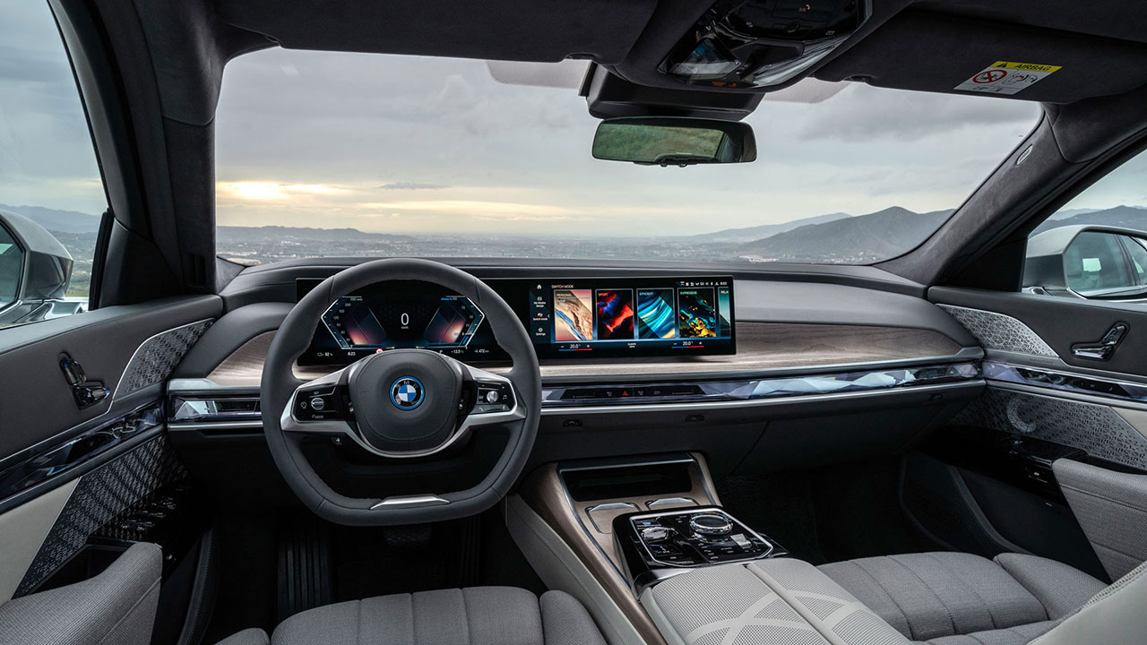 nội thất BMW 7-Series 2023.