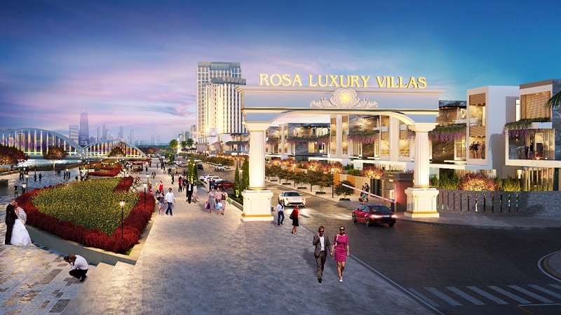 Khu biệt thự Rosa Luxury Villas nơi giao thoa hai miền di sản