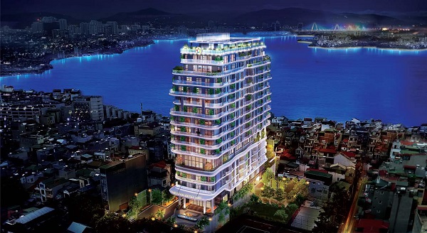 Phối cảnh tổng thể dự án căn hộ Five Star West Lake Hà Nội