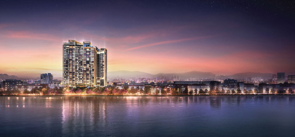 Phối cảnh tổng thể dự án căn hộ Heritage West Lake