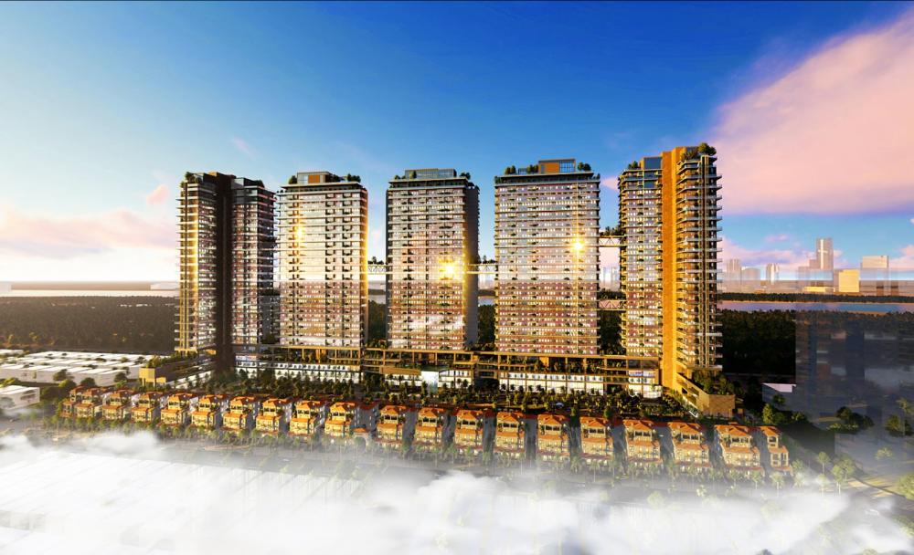 Phối cảnh tổng thể dự án Sunshine Crystal River