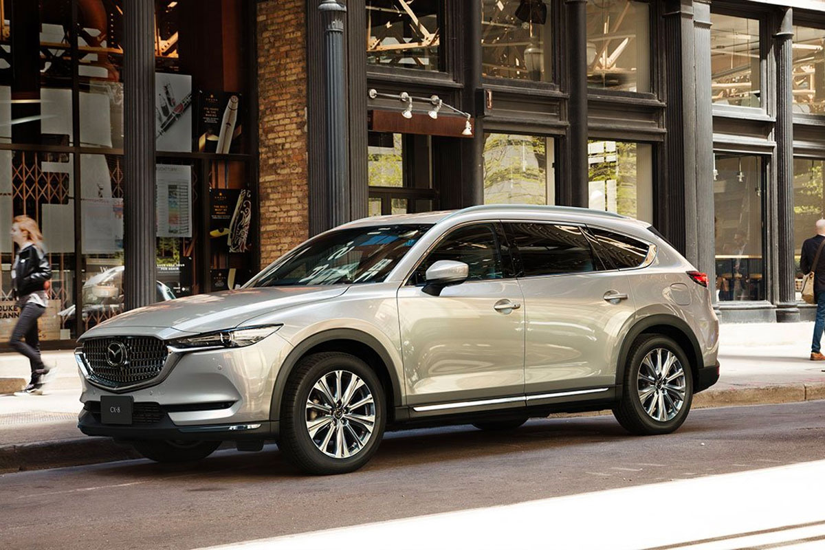 Mazda CX-8 đều sử dụng động cơ xăng Skyactiv-G 2.5L