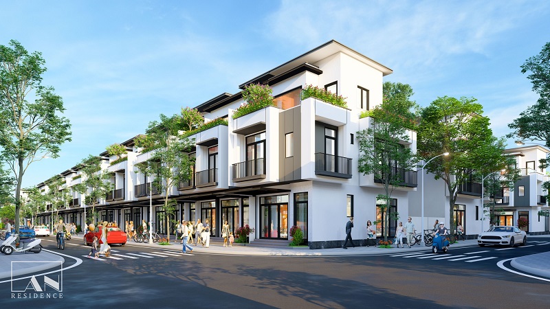 Thiết kế tuyến phố thương mại sở hữu giá trị thương mại và cơ hội đầu tư cho tương lai.