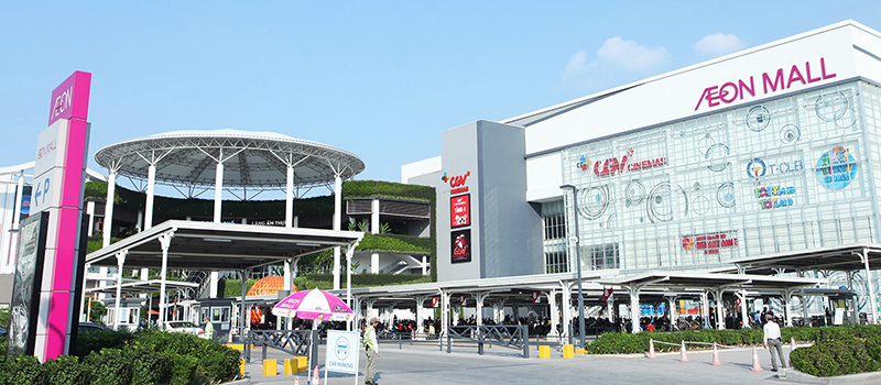  Khu vui chơi giải trí sầm uất Aeon mall Long Biên